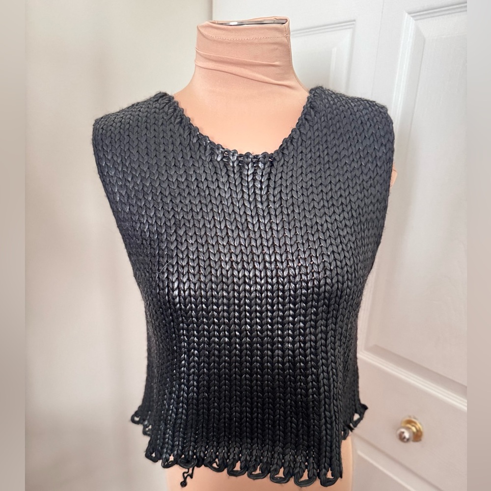 Zara sleeveless knit top or vest